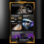 Transformers TF-Y17 Wireless Speaker With Stand Yellow - Image 6