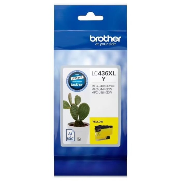 Brother Yellow LC436XL-Y Genuine