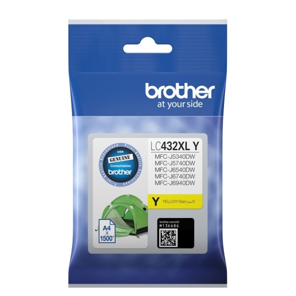 Brother Yellow LC432XL-Y Genuine