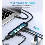 Choetech HUB-M80 Hub 5-in-1 Multifunctional Hub - Image 5