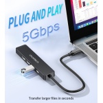 Choetech HUB-M80 Hub 5-in-1 Multifunctional Hub - Image 4